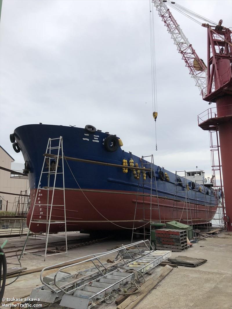 fumiho maru (Cargo ship) - IMO , MMSI 431014717, Call Sign  JH3216 under the flag of Japan
