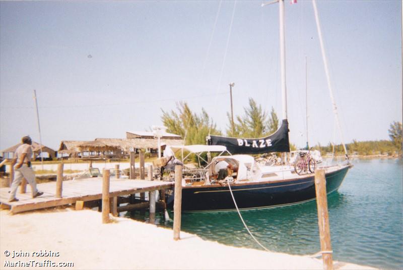 blaze (Sailing vessel) - IMO , MMSI 232006641 under the flag of United Kingdom (UK)