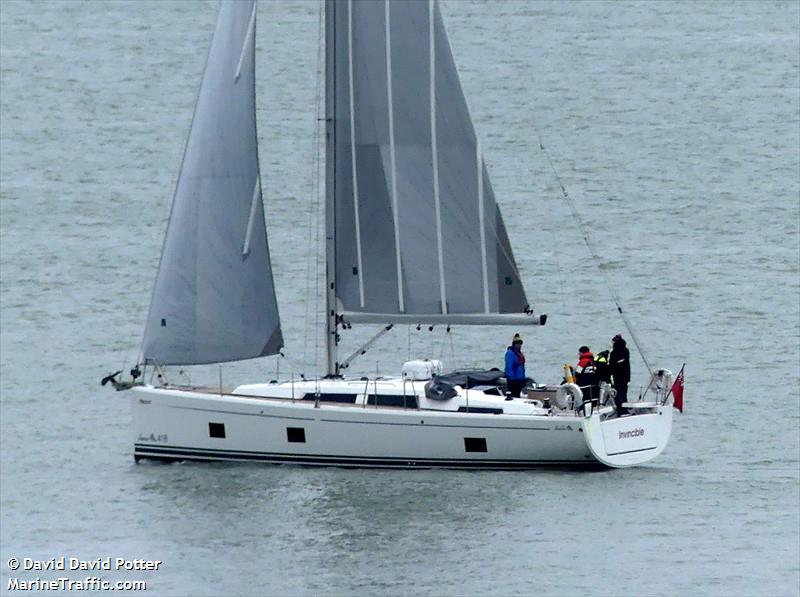 invincible (Pleasure craft) - IMO , MMSI 232045413, Call Sign MMWB6 under the flag of United Kingdom (UK)
