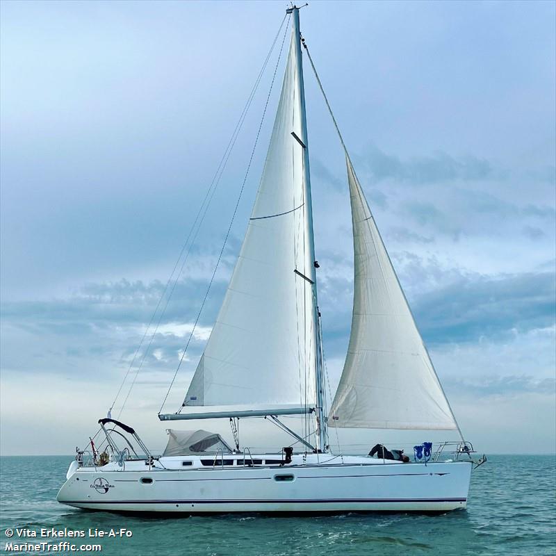 la belle bleu (Sailing vessel) - IMO , MMSI 244722656, Call Sign PA4080 under the flag of Netherlands