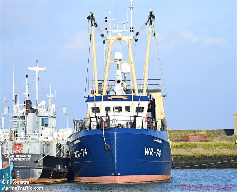 wr74 vanquish (Fishing Vessel) - IMO 8997572, MMSI 246505000, Call Sign PHEM under the flag of Netherlands