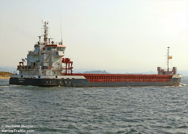 leonie (General Cargo Ship) - IMO 9858682, MMSI 305242000, Call Sign V2HQ7 under the flag of Antigua & Barbuda