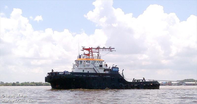 mbp 3219 (Tug) - IMO 9764556, MMSI 525022380, Call Sign YBCJ2 under the flag of Indonesia