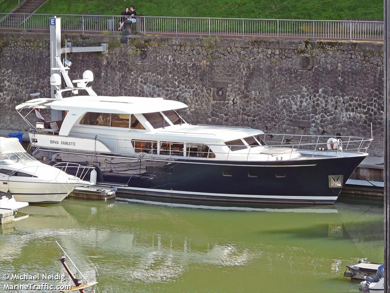 sophia charlotte (Pleasure craft) - IMO , MMSI 244037609, Call Sign PC7609 under the flag of Netherlands