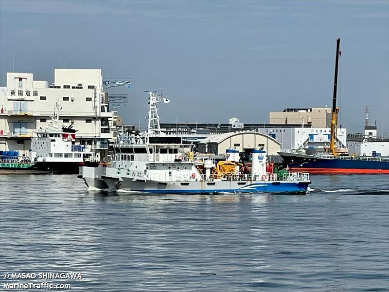 hakuryu (Unknown) - IMO , MMSI 431000845, Call Sign JD2827 under the flag of Japan