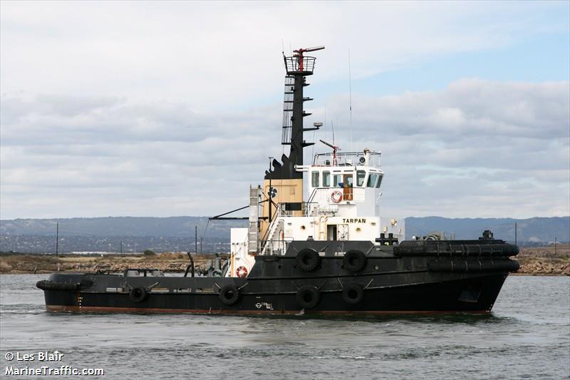 tarpan (Tug) - IMO 8317502, MMSI 503079000, Call Sign VJAH under the flag of Australia