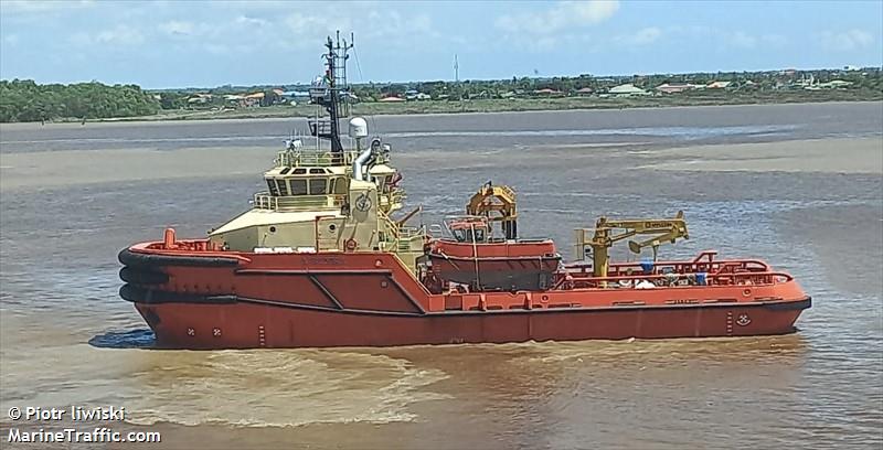 arinra (Tug) - IMO 9933303, MMSI 577446000, Call Sign YJWT7 under the flag of Vanuatu