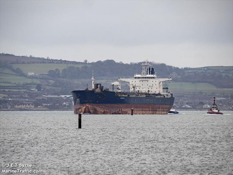 butterfly a (Crude Oil Tanker) - IMO 9249130, MMSI 636022348, Call Sign 5LIN4 under the flag of Liberia