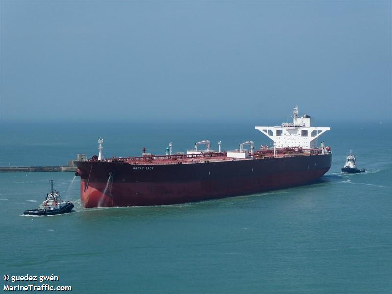 great lady (Crude Oil Tanker) - IMO 9286138, MMSI 636022378, Call Sign 5LIM7 under the flag of Liberia