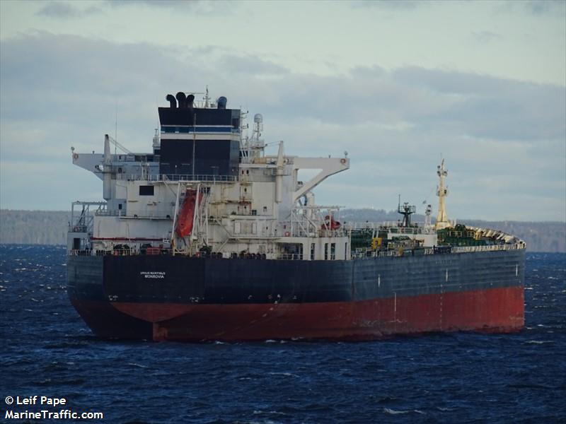 ursus maritimus (Crude Oil Tanker) - IMO 9297345, MMSI 636022406, Call Sign 5LIQ2 under the flag of Liberia