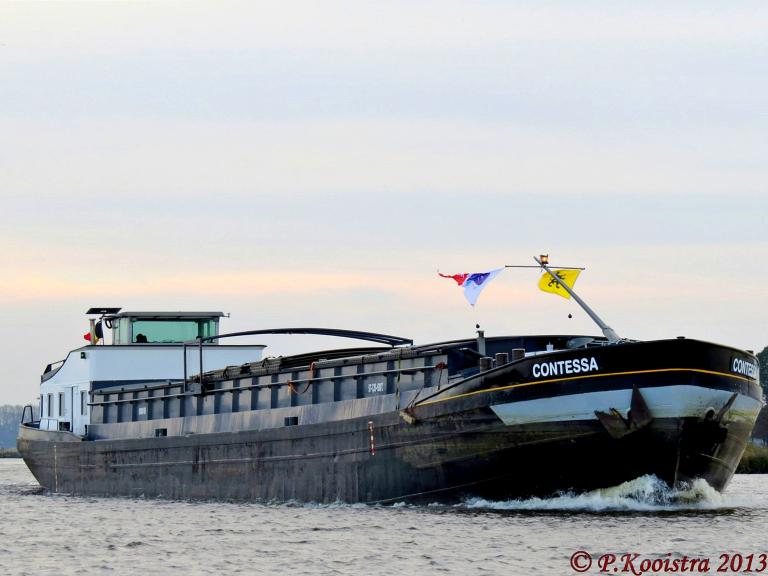 contessa (Cargo ship) - IMO , MMSI 205370390, Call Sign OT3703 under the flag of Belgium