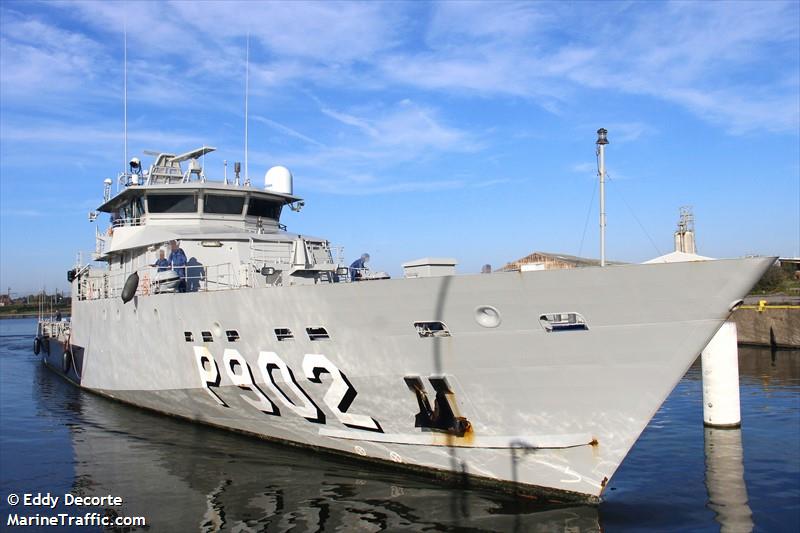 p902 bns pollux (Military ops) - IMO , MMSI 205661000, Call Sign ORJU under the flag of Belgium