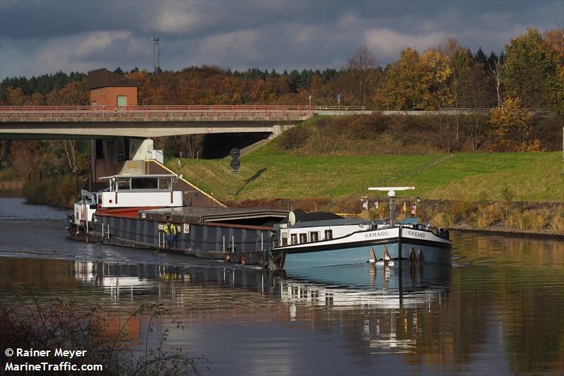 samaro (Cargo ship) - IMO , MMSI 211519320, Call Sign DD5768 under the flag of Germany