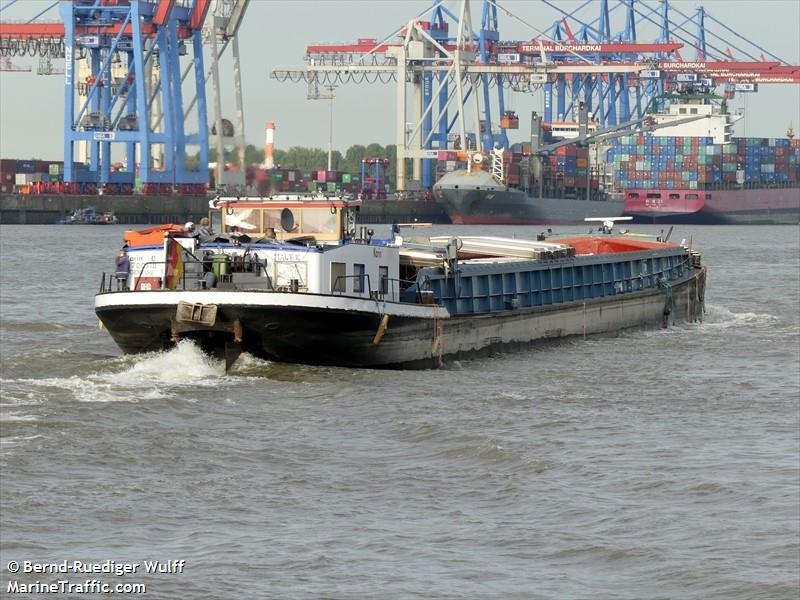 karin (Cargo ship) - IMO , MMSI 211544880, Call Sign DH6962 under the flag of Germany