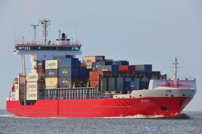 ruth (Container Ship) - IMO 9376036, MMSI 212613000, Call Sign 5BEG2 under the flag of Cyprus