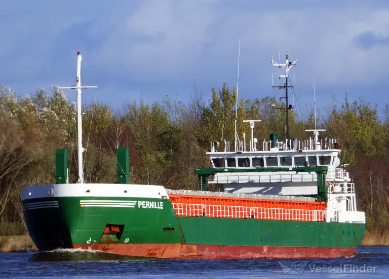 pernille (General Cargo Ship) - IMO 9434163, MMSI 212662000, Call Sign 5BNZ2 under the flag of Cyprus