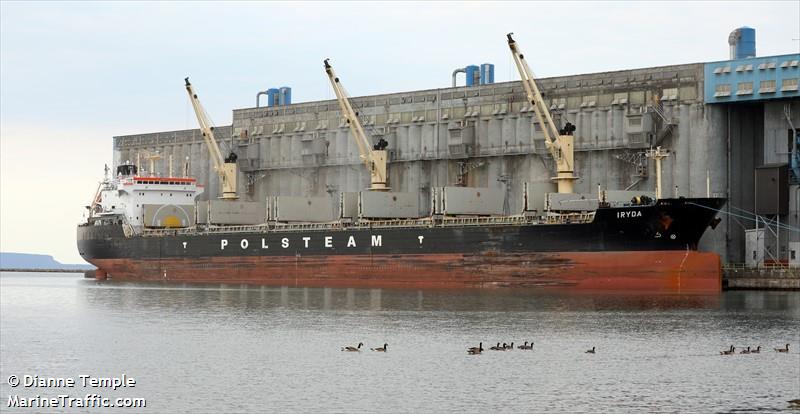 iryda (Bulk Carrier) - IMO 9180384, MMSI 212891000, Call Sign P3PA8 under the flag of Cyprus