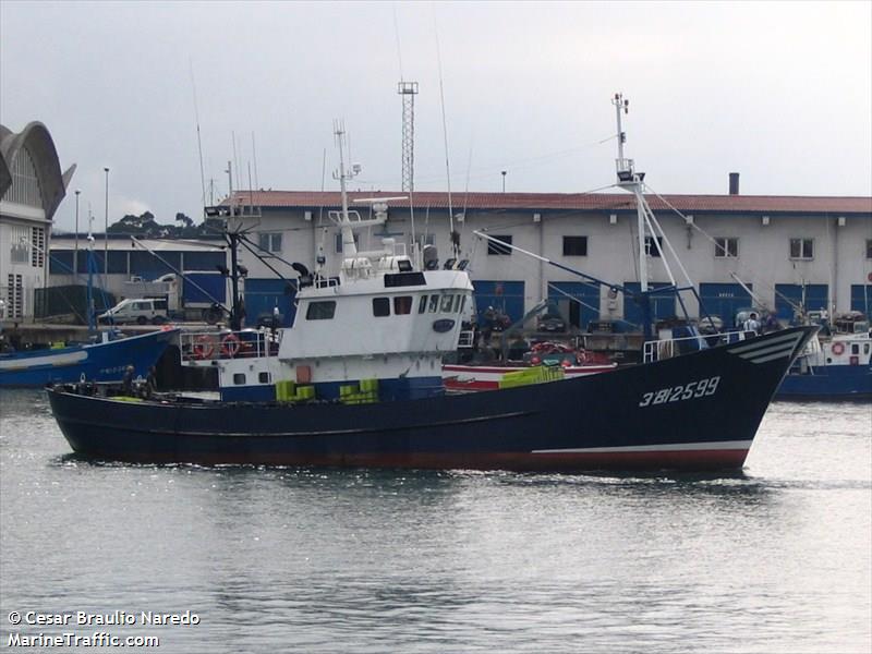 gure fatima (Fishing Vessel) - IMO 8739504, MMSI 224081840, Call Sign EAWO under the flag of Spain