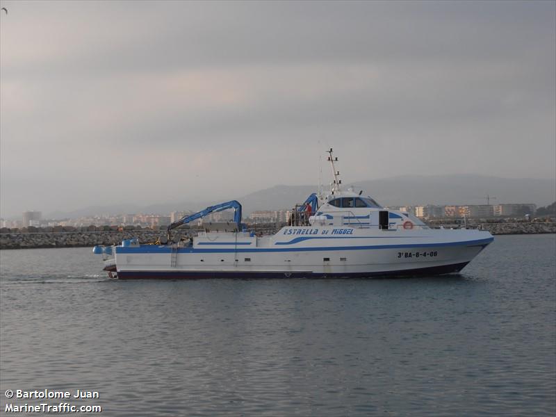 estrella de miguel (Fishing vessel) - IMO , MMSI 224190270, Call Sign EA5275 under the flag of Spain