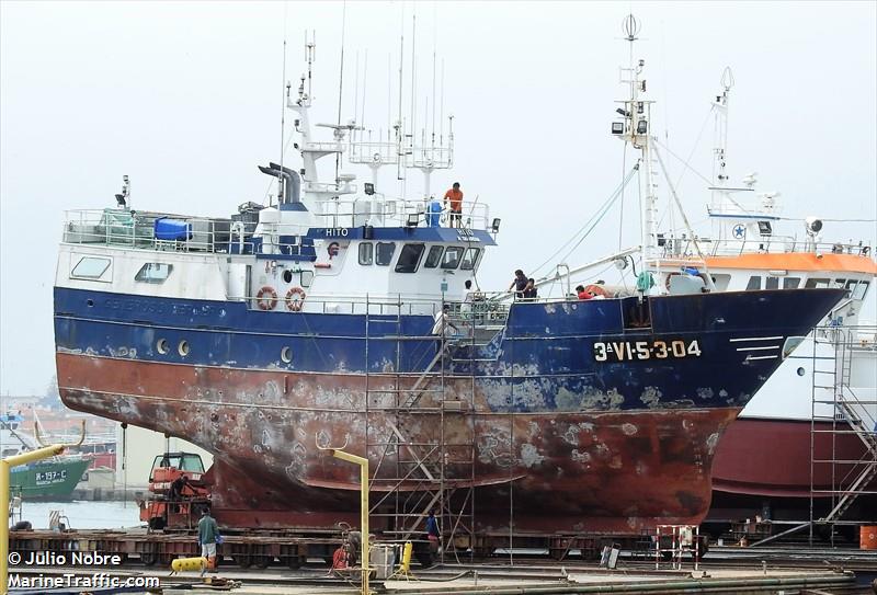 hito (Fishing Vessel) - IMO 9329215, MMSI 224597000, Call Sign ECFL under the flag of Spain
