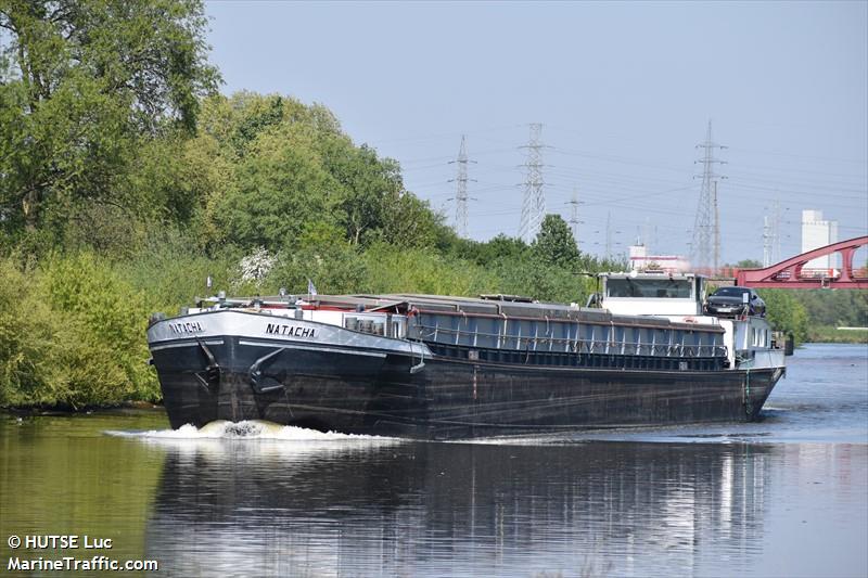 natacha (Cargo ship) - IMO , MMSI 227099050, Call Sign FM4066 under the flag of France