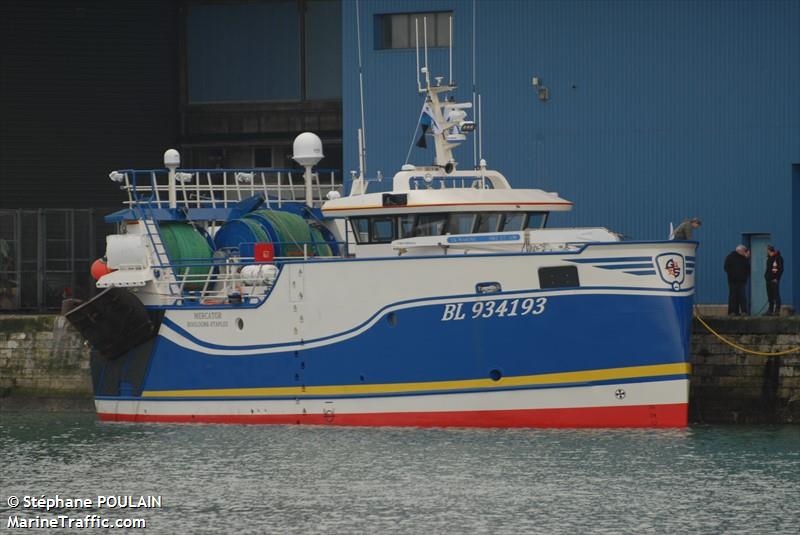 fv mercator (Fishing Vessel) - IMO 9866897, MMSI 228363800, Call Sign FLDO under the flag of France