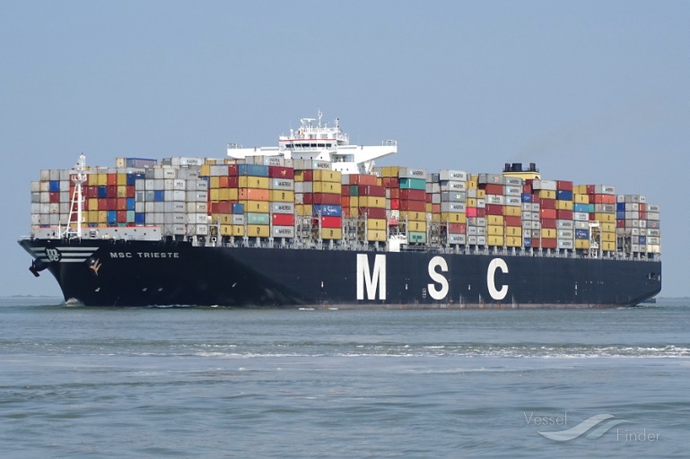 msc trieste (Container Ship) - IMO 9484479, MMSI 229622000, Call Sign 9HA3459 under the flag of Malta