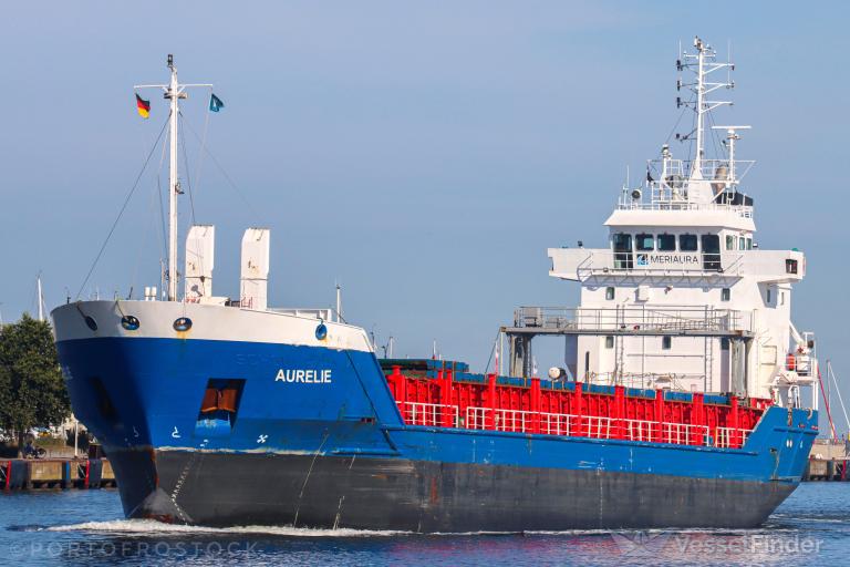 aurelie (General Cargo Ship) - IMO 9163647, MMSI 230039000, Call Sign OJTD under the flag of Finland