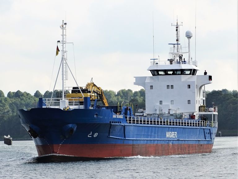 hav skandic (General Cargo Ship) - IMO 8719114, MMSI 231837000, Call Sign OZ2147 under the flag of Faeroe Islands