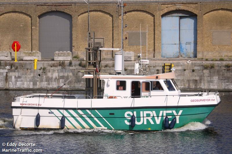 geosurveyor xvi (Unknown) - IMO , MMSI 232017456, Call Sign MDQU7 under the flag of United Kingdom (UK)