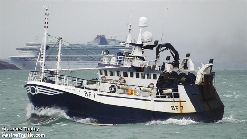 tranquillity bf7 (Fishing vessel) - IMO , MMSI 235003080, Call Sign ZNY0 under the flag of United Kingdom (UK)