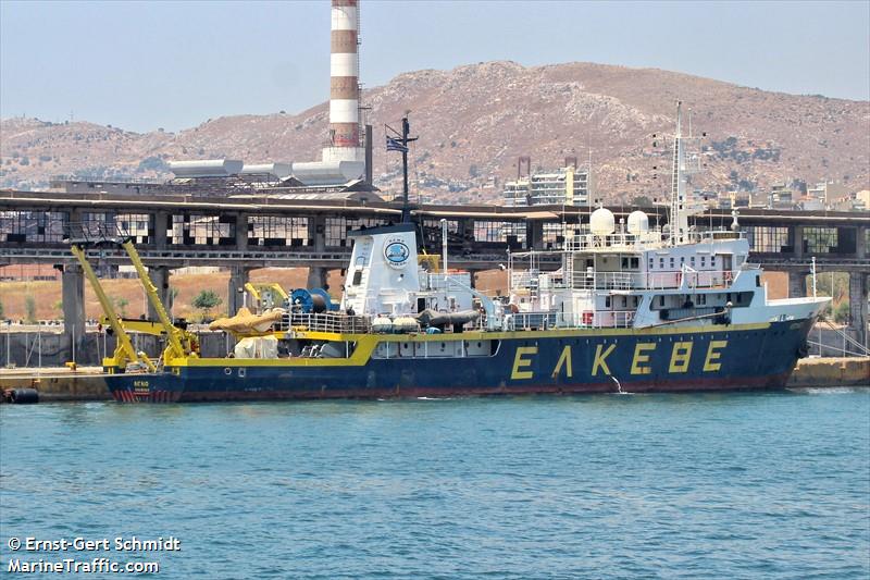 aegaeo (Research Vessel) - IMO 8412429, MMSI 237529000, Call Sign SXYY under the flag of Greece