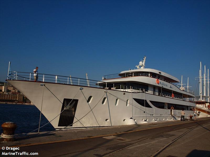 suzana (Passenger ship) - IMO , MMSI 238699540, Call Sign 9A6349 under the flag of Croatia