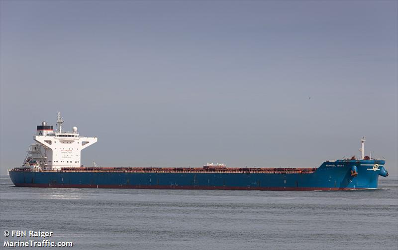 maran trust (Bulk Carrier) - IMO 9434400, MMSI 241198000, Call Sign SVBO3 under the flag of Greece