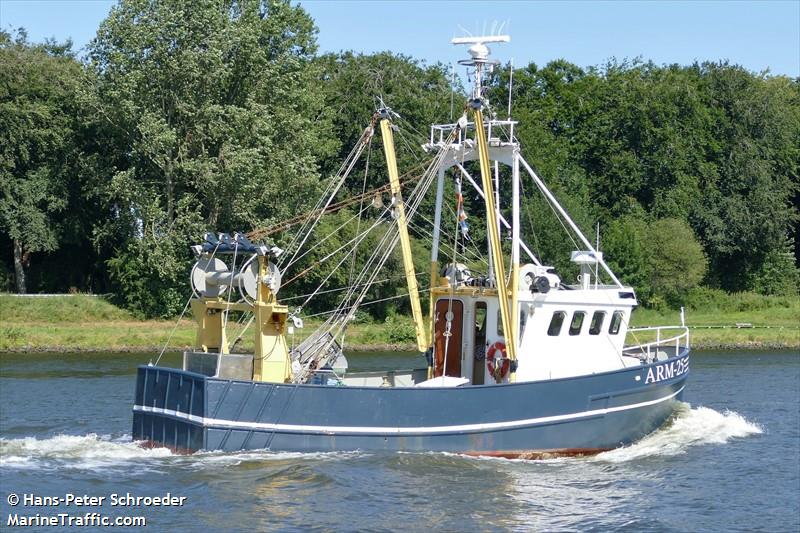 arm25 deo volente (Fishing vessel) - IMO , MMSI 244050849, Call Sign PD4127 under the flag of Netherlands