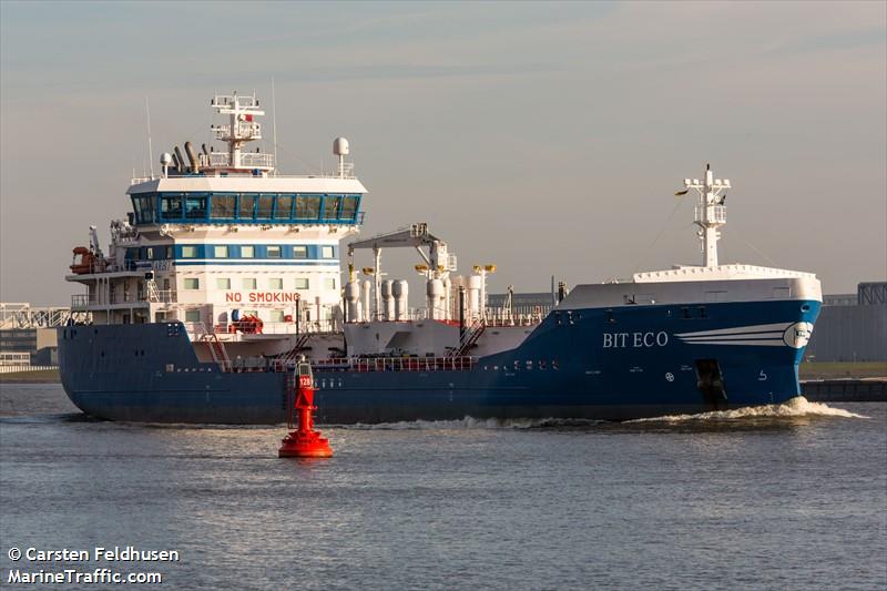bit eco (Bitumen Tanker) - IMO 9786633, MMSI 244110414, Call Sign PCUE under the flag of Netherlands