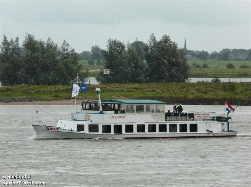 domani (Passenger ship) - IMO , MMSI 244650938, Call Sign PH3145 under the flag of Netherlands