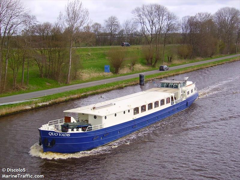 quo vadis (Passenger ship) - IMO , MMSI 244670201, Call Sign PD3643 under the flag of Netherlands