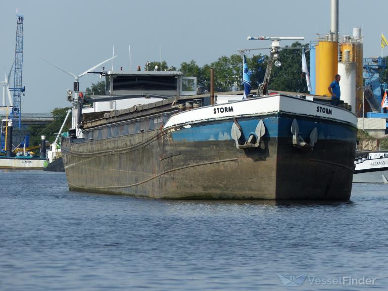 storm (Cargo ship) - IMO , MMSI 244670333, Call Sign PB4 under the flag of Netherlands