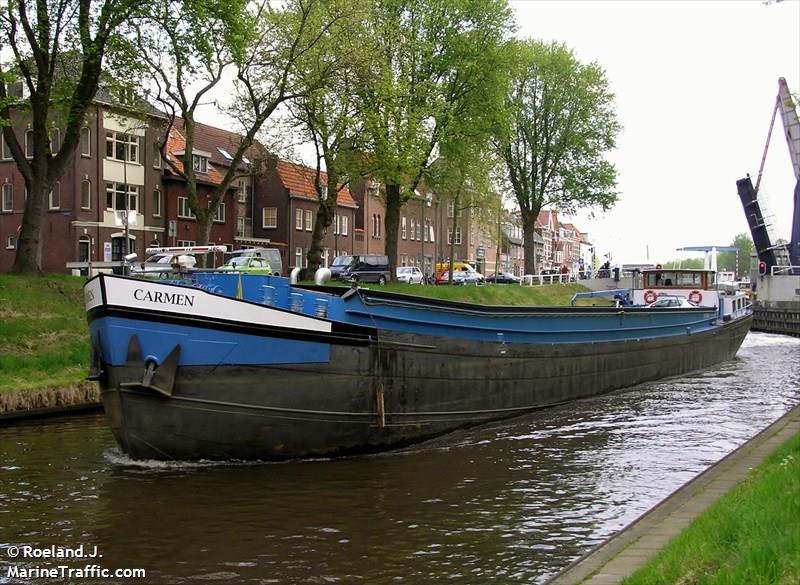 carmen (Cargo ship) - IMO , MMSI 244710665, Call Sign PF7047 under the flag of Netherlands