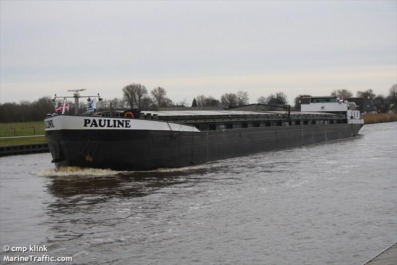 pauline (Cargo ship) - IMO , MMSI 244730460, Call Sign PF5510 under the flag of Netherlands