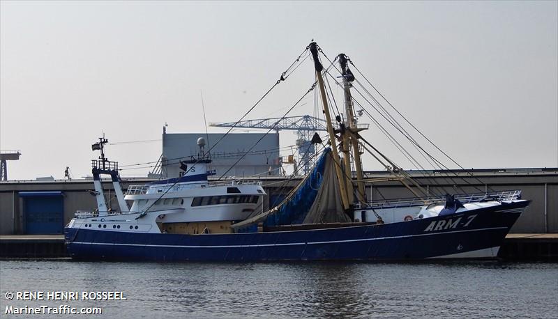 arm7 (Fishing Vessel) - IMO 8718938, MMSI 245441000, Call Sign PFBT under the flag of Netherlands