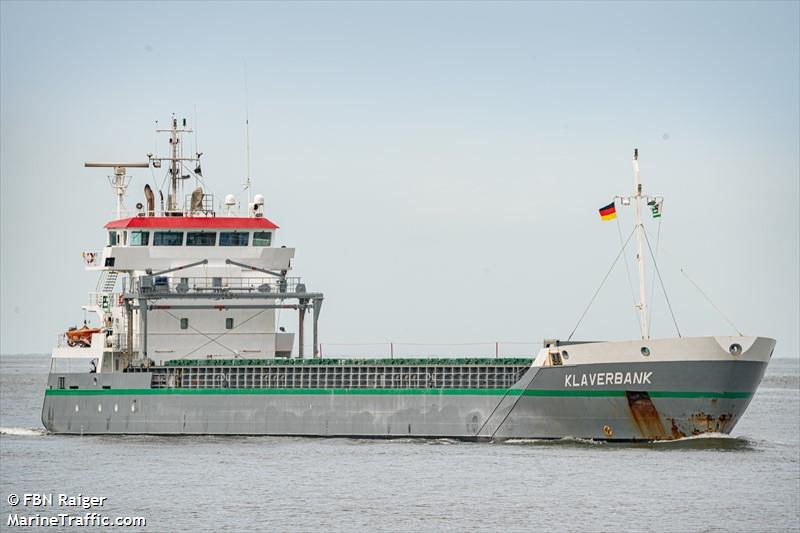 klaverbank (General Cargo Ship) - IMO 9518244, MMSI 246134000, Call Sign PCJI under the flag of Netherlands