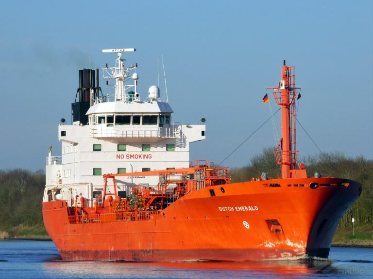 dutch emerald (Chemical/Oil Products Tanker) - IMO 9191668, MMSI 246436000, Call Sign PCIP under the flag of Netherlands