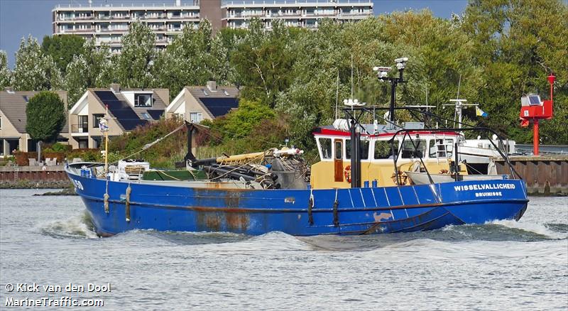 bru50 wisselval (Fishing Vessel) - IMO 8985086, MMSI 246516000, Call Sign PCIA under the flag of Netherlands