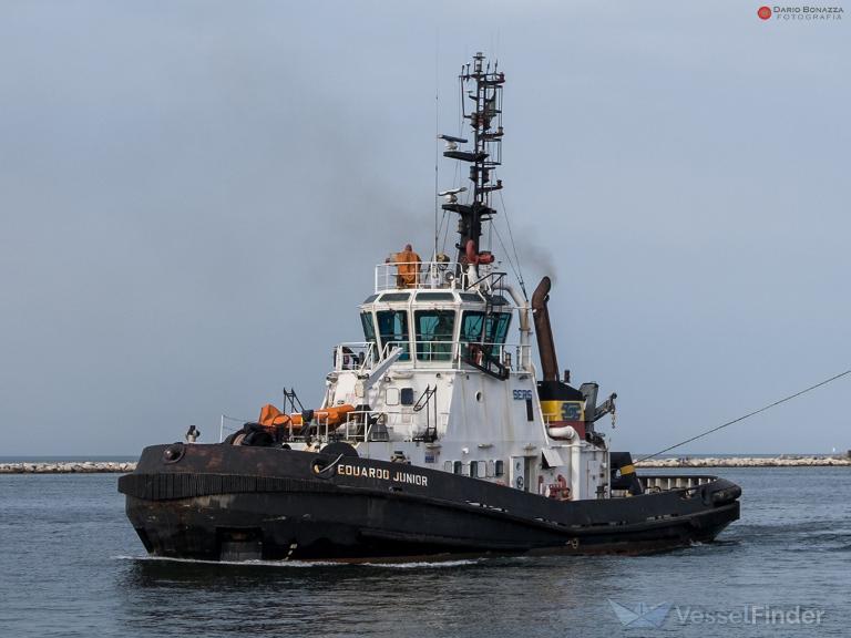 eduardo junior (Tug) - IMO 9289350, MMSI 247099500, Call Sign ILVQ under the flag of Italy