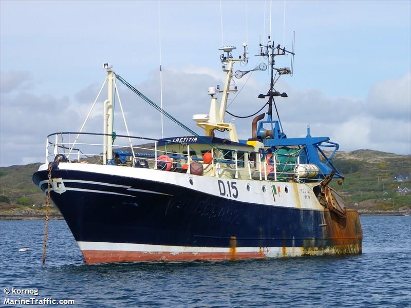laetitia (Fishing vessel) - IMO , MMSI 250223000, Call Sign EI 5901 under the flag of Ireland