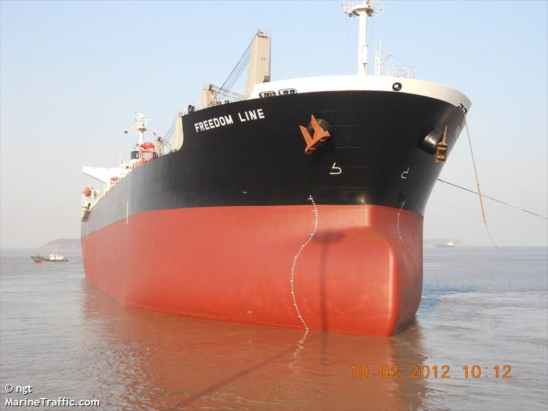 freedom line (Bulk Carrier) - IMO 9284245, MMSI 256991000, Call Sign 9HA2976 under the flag of Malta