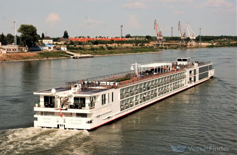 viking egil (Passenger ship) - IMO , MMSI 269057551, Call Sign HE 7551 under the flag of Switzerland