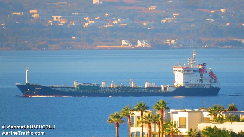 t.leyla (Chemical/Oil Products Tanker) - IMO 9499553, MMSI 271042693, Call Sign TCMJ3 under the flag of Turkey